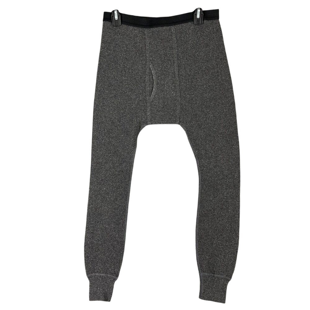 Northwest Territory Leggings Mens L Thermal Waffle Knit Base Layer Vintage USA